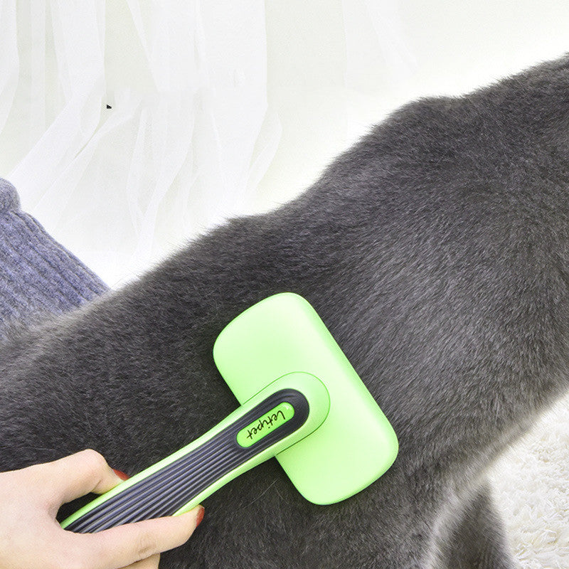Pet hair automatic removal brush