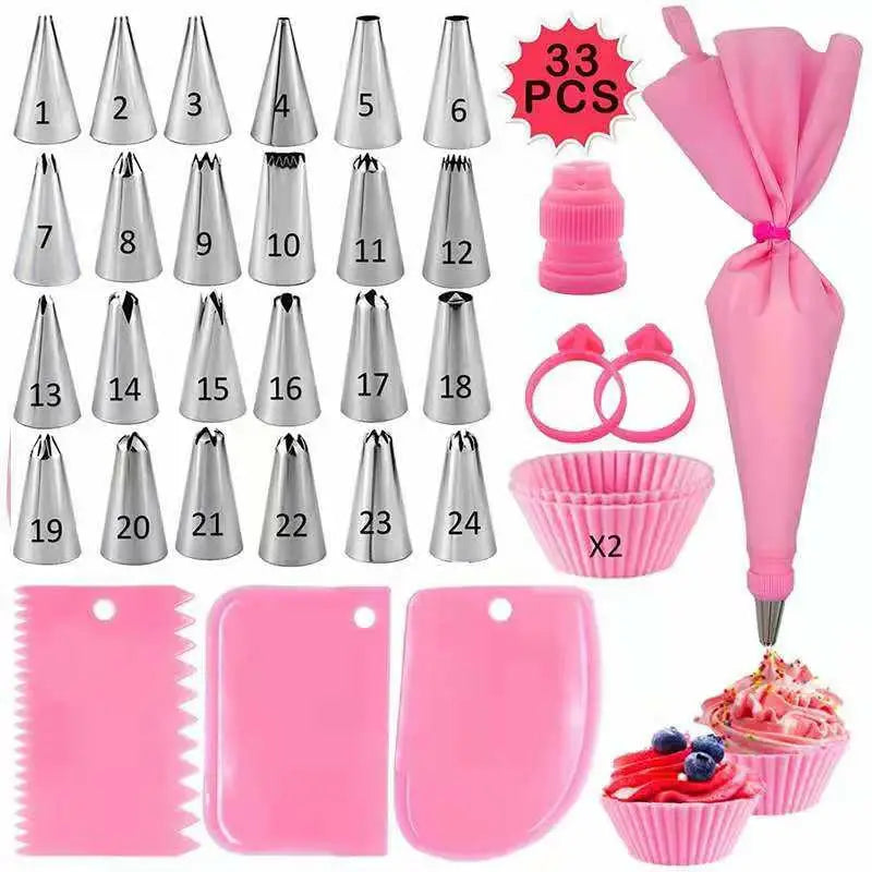 nozzle piping cake decorating tools