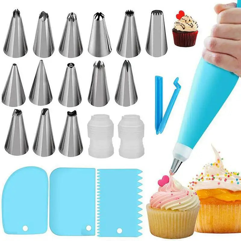 nozzle piping cake decorating tools
