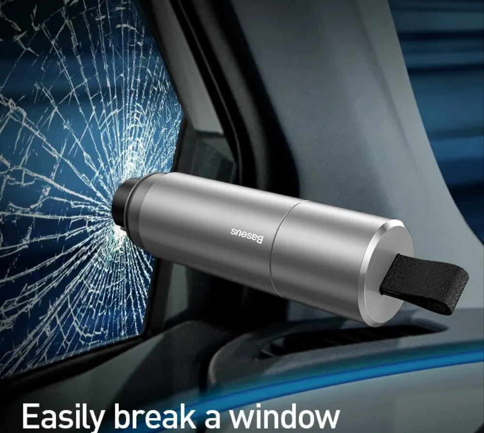 Baseus Car Safety Hammer Mini Car Window Glass Breaker