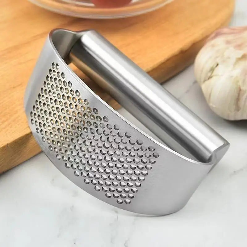 Stainless Steel Garlic Press