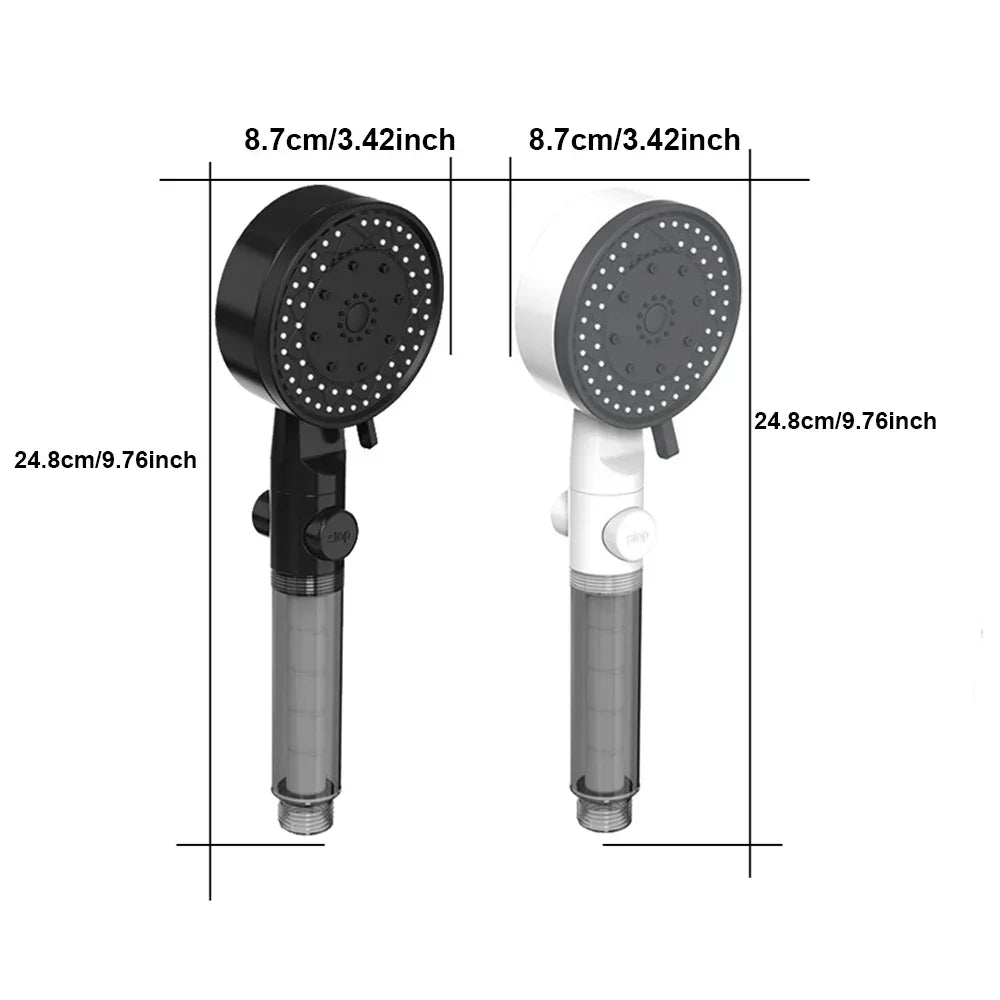 10 Spray Filtered Shower Head