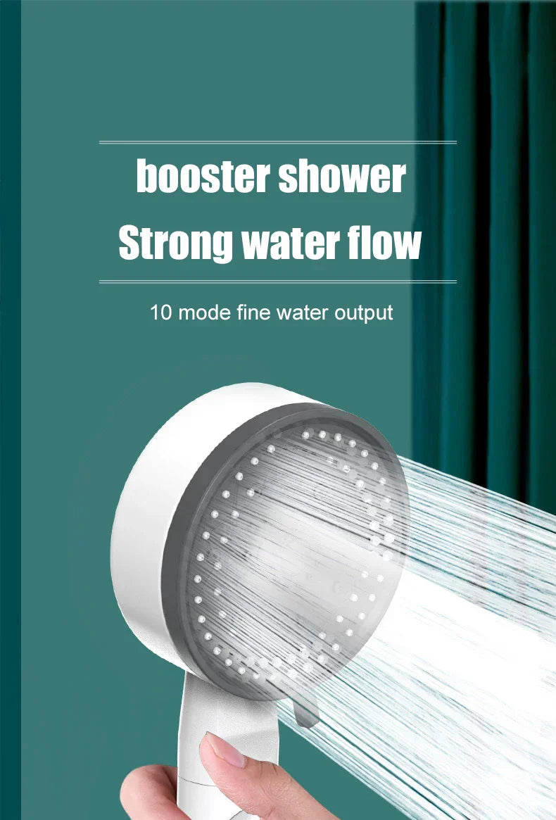 10 Spray Filtered Shower Head