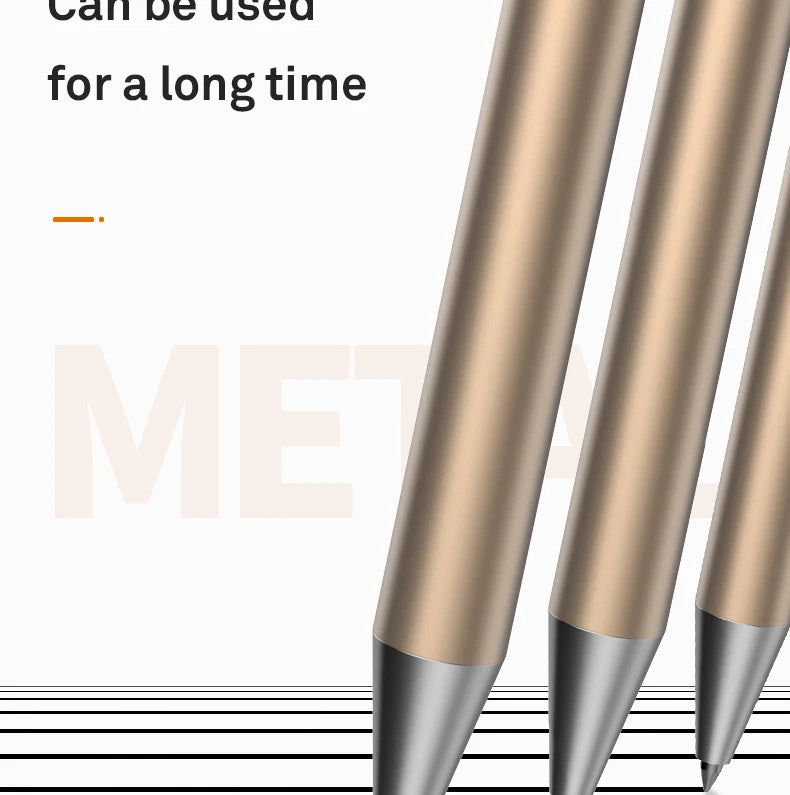 Deli Metal Sign Pen, Gel Ink Pens, Golden Silver Color, Metallic Writing Pen, Office Supplies, 0.5mm
