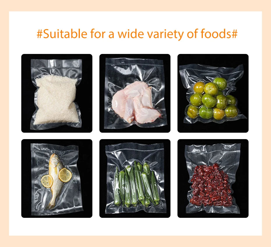 Vacuum Sealer Packaging Machine Food With Free 10pcs Vacuum bags