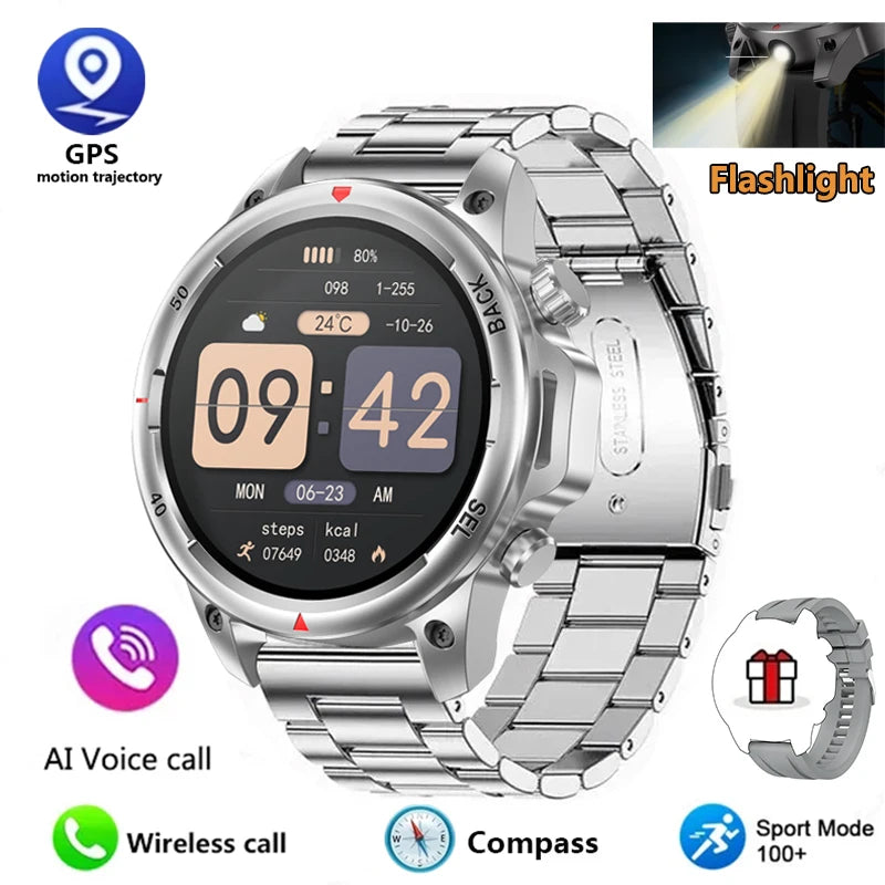 Huawei Xiaomi LED HD Screen Smart Watch Men For Sports and Waterproof