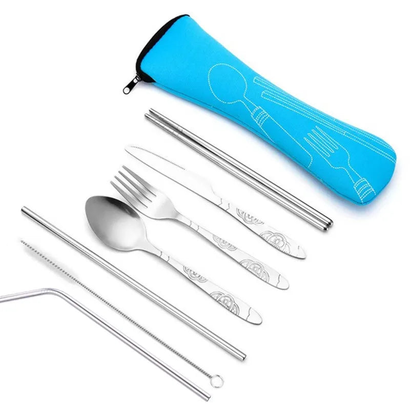 Stainless Steel Tableware Set
