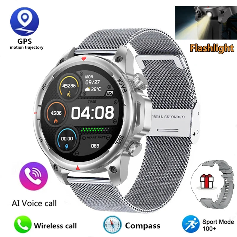 Huawei Xiaomi LED HD Screen Smart Watch Men For Sports and Waterproof