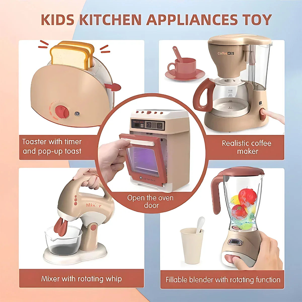 Kids Kitchen Toy Set