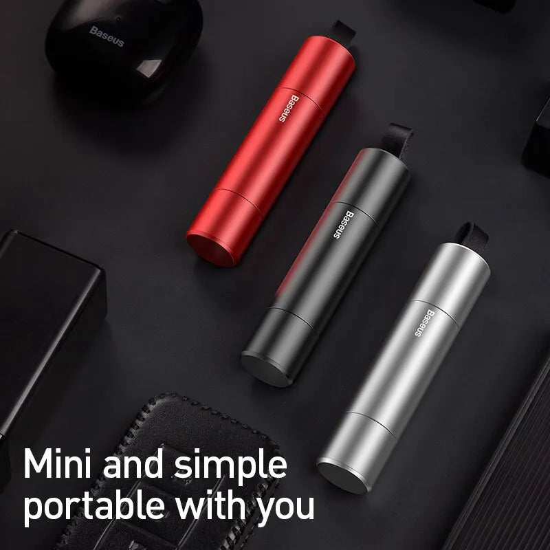 Baseus Car Safety Hammer Mini Car Window Glass Breaker