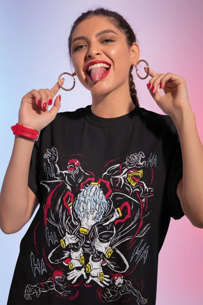 Tomura Shigaraki T-shirt Hero Graphic T-shirt