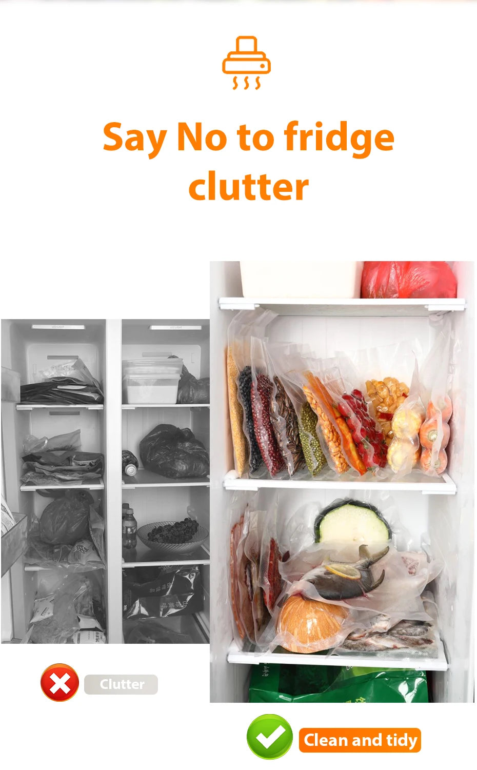 Vacuum Sealer Packaging Machine Food With Free 10pcs Vacuum bags