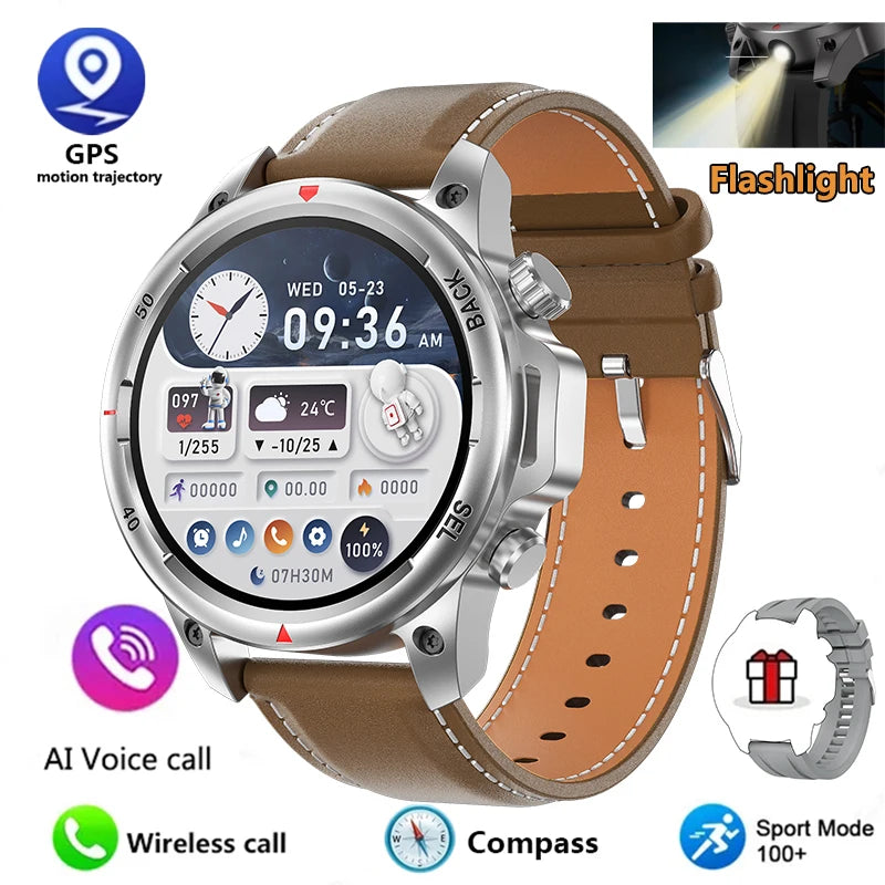 Huawei Xiaomi LED HD Screen Smart Watch Men For Sports and Waterproof