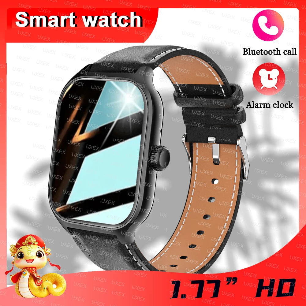 Business Pro Smartwatches Men 1.77 Full Touch Screen Bluetooth Call Health Tracking