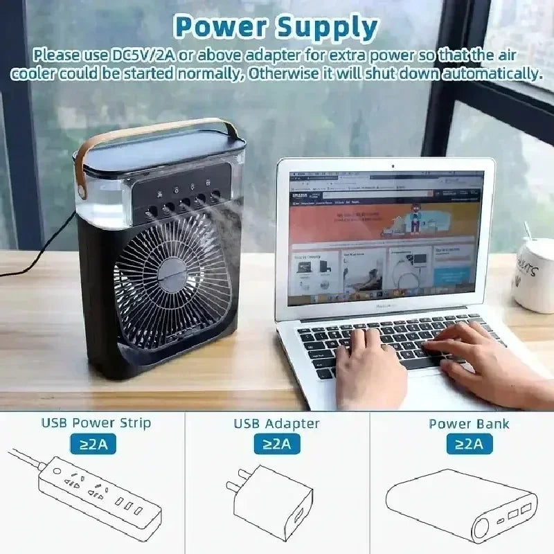Portable Humidifier Fan