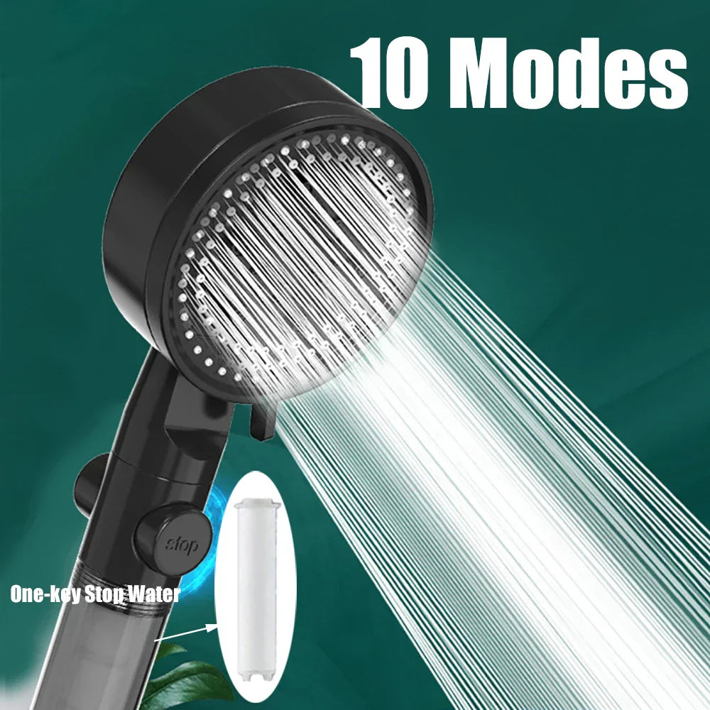 10 Spray Filtered Shower Head