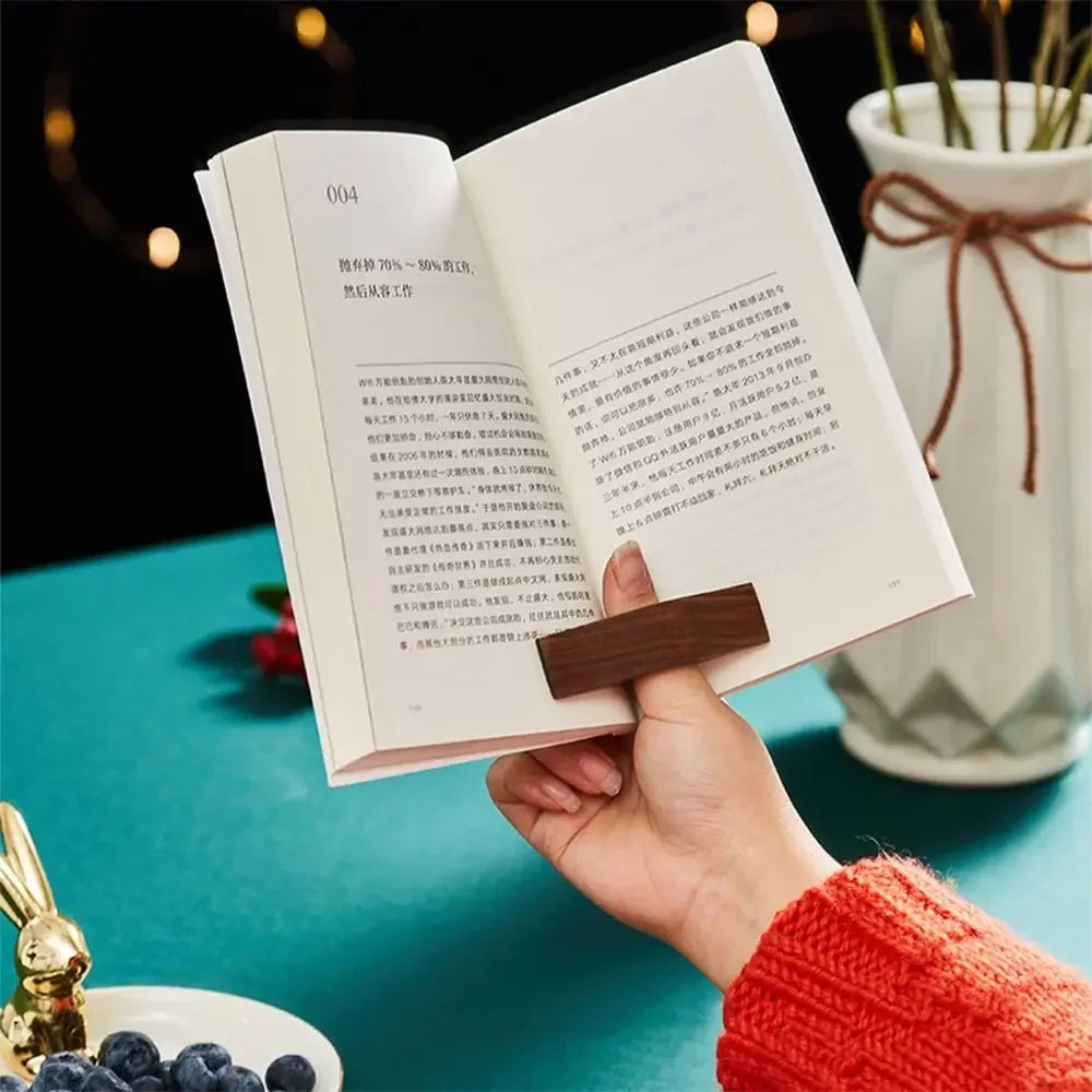 Hot Wooden Thumb Bookmark
