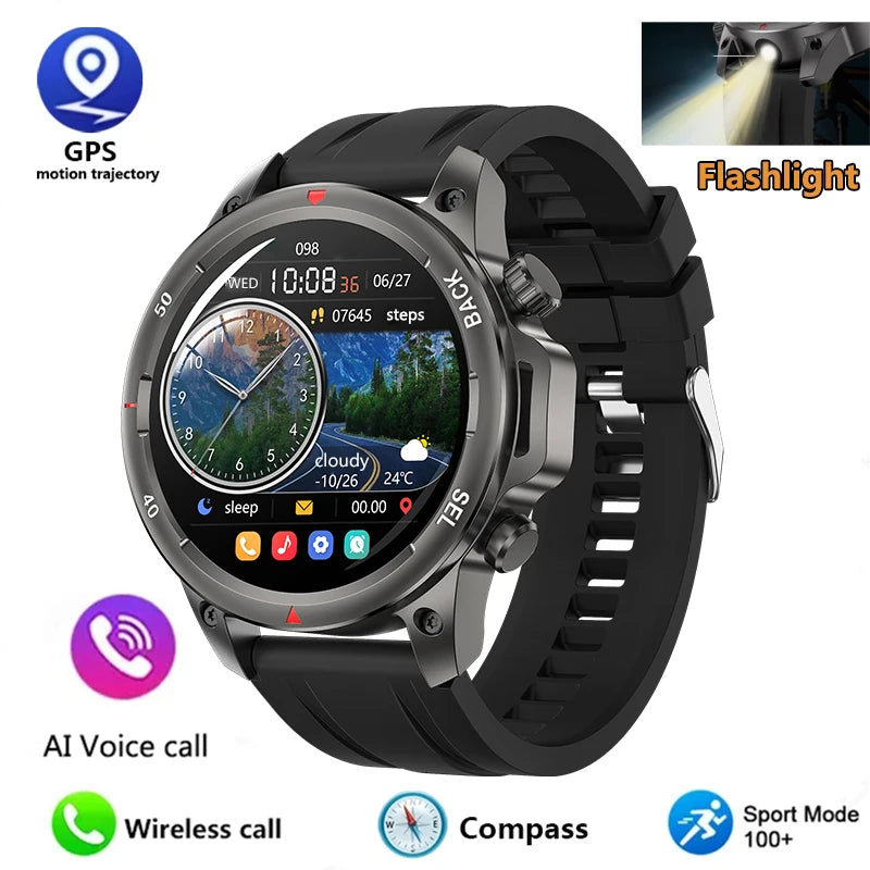 Huawei Xiaomi LED HD Screen Smart Watch Men For Sports and Waterproof