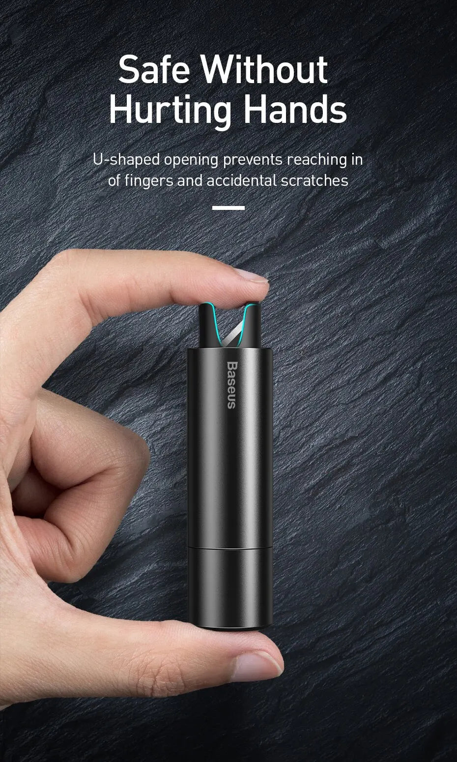 Baseus Car Safety Hammer Mini Car Window Glass Breaker