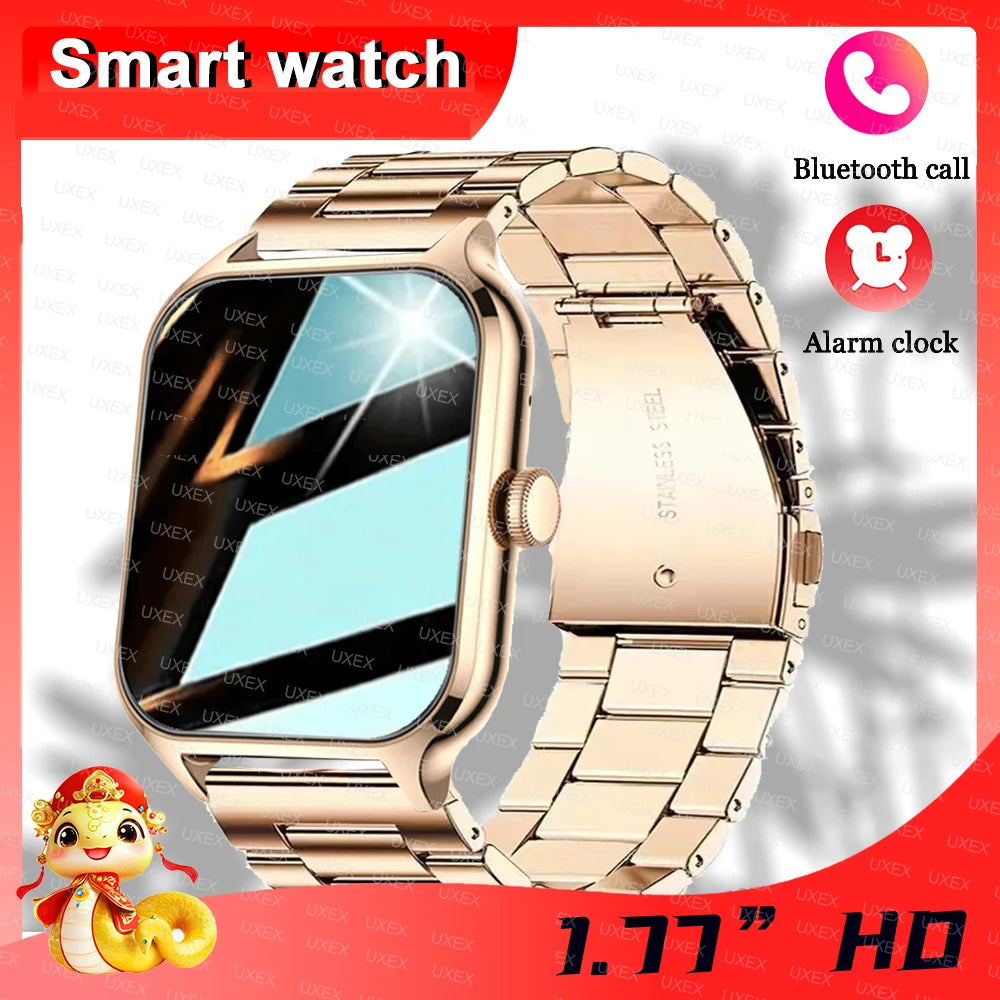 Business Pro Smartwatches Men 1.77 Full Touch Screen Bluetooth Call Health Tracking