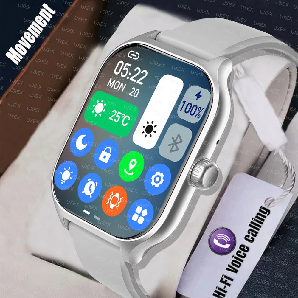Business Pro Smartwatches Men 1.77 Full Touch Screen Bluetooth Call Health Tracking