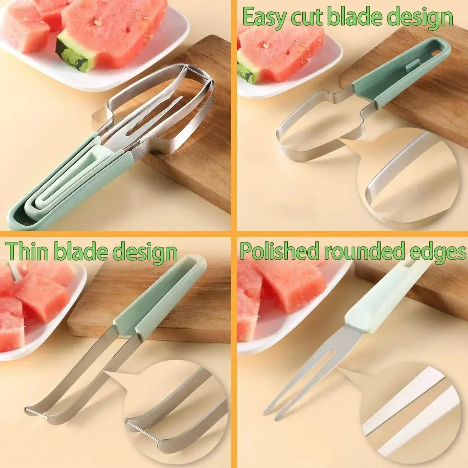 3-in-1 Watermelon Fork Slicer