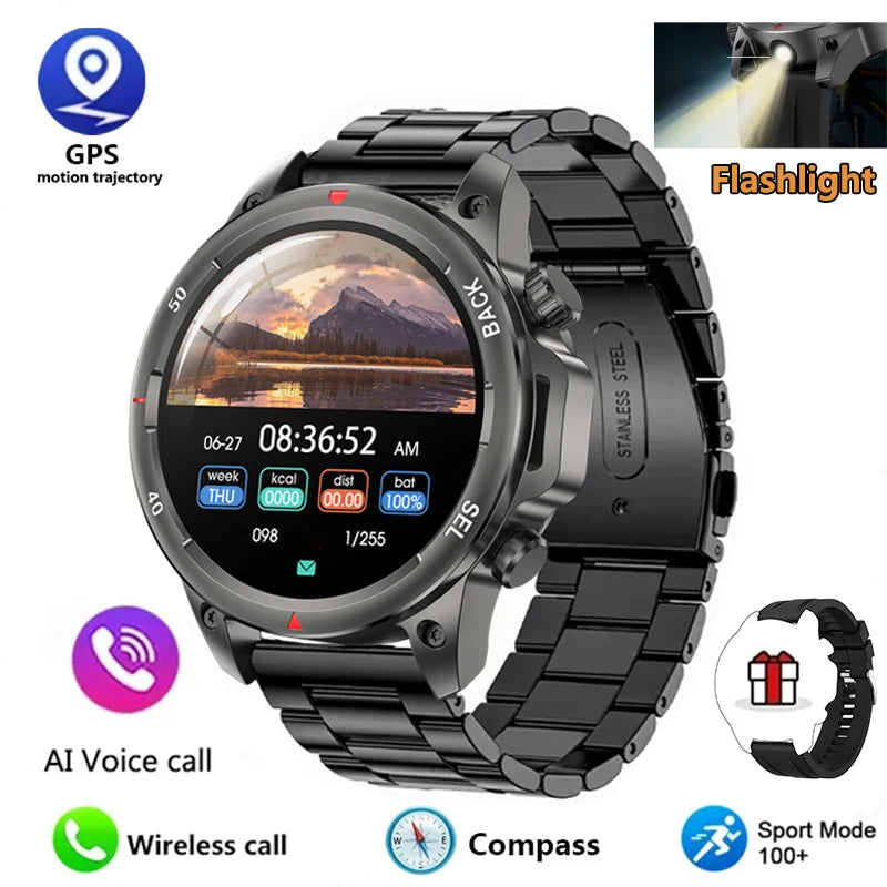 Huawei Xiaomi LED HD Screen Smart Watch Men For Sports and Waterproof