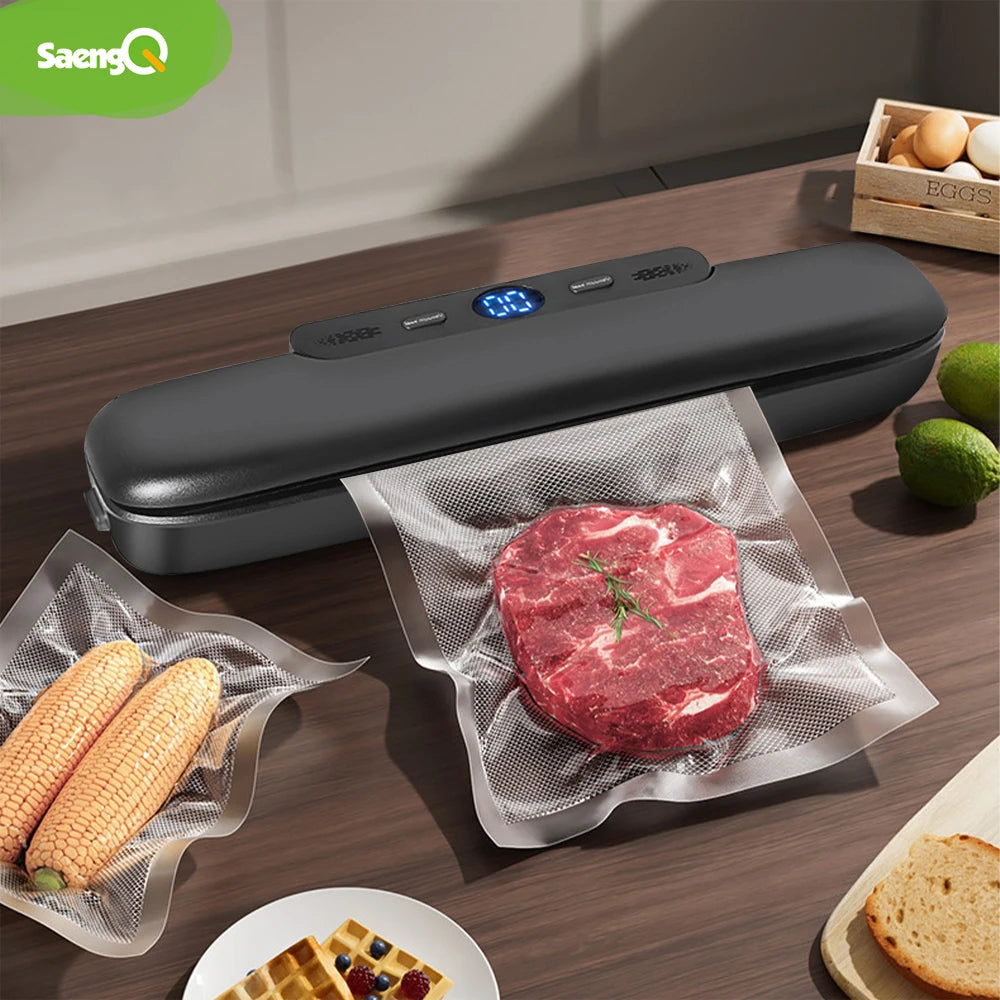 Vacuum Sealer Packaging Machine Food With Free 10pcs Vacuum bags