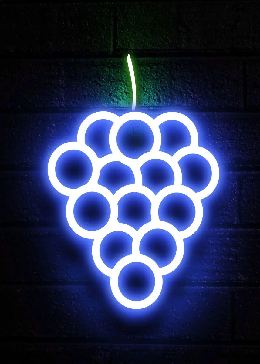 Pineapple Strawberry Banana Peach Fruit Neon Sign Poster Canvas Painting Print Wall Pictures Restaurant Kitchen Bar Room Decor