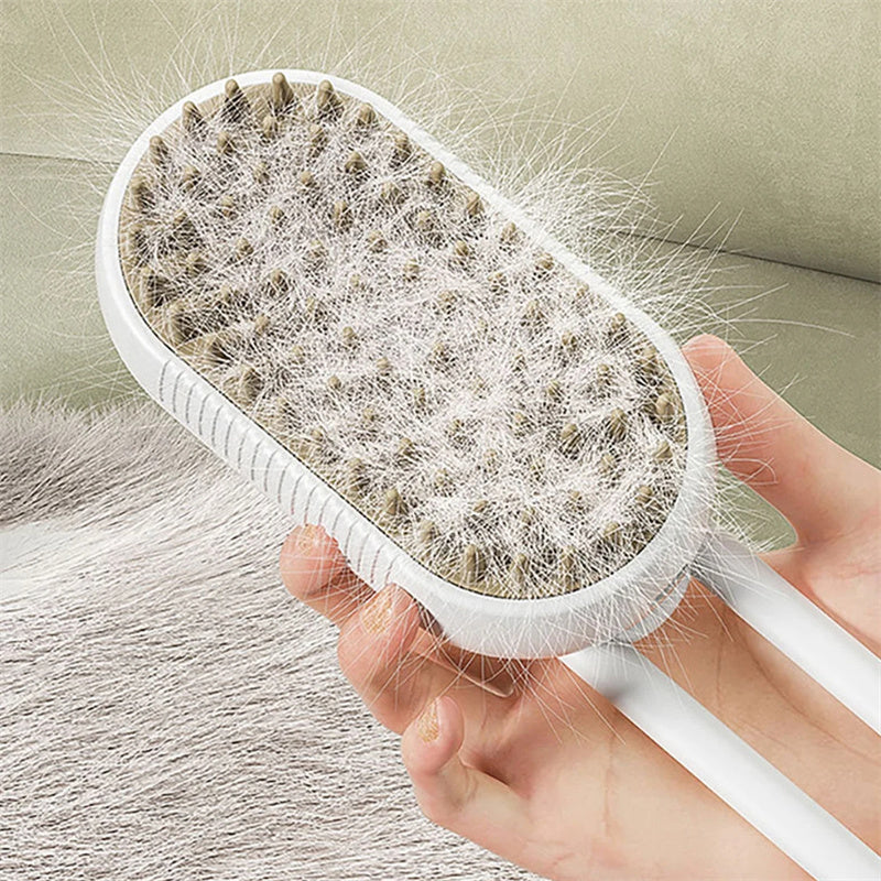Pet steam brush 3 In 1 Electric Spray