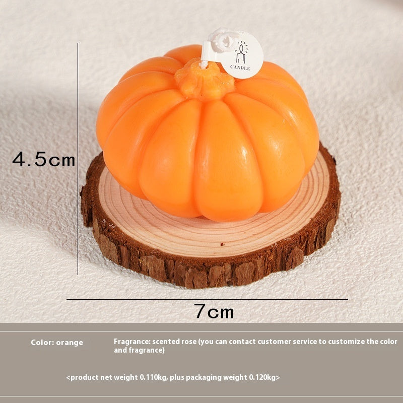Halloween Pumpkin Aromatherapy Candles