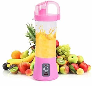 Portable Electric Fruit Juicer Handheld Smoothie Maker Blender With USB