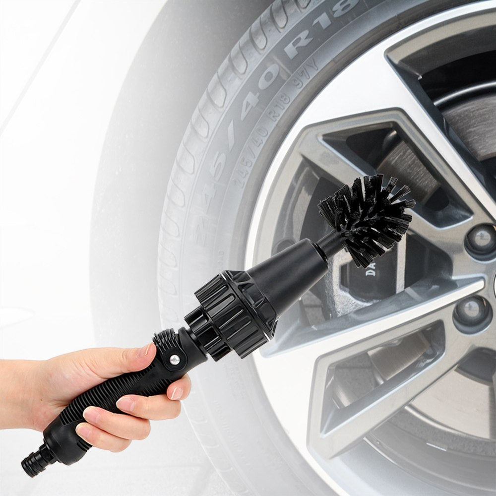 Water-driven Rotary Hand Held Cleaning Brush