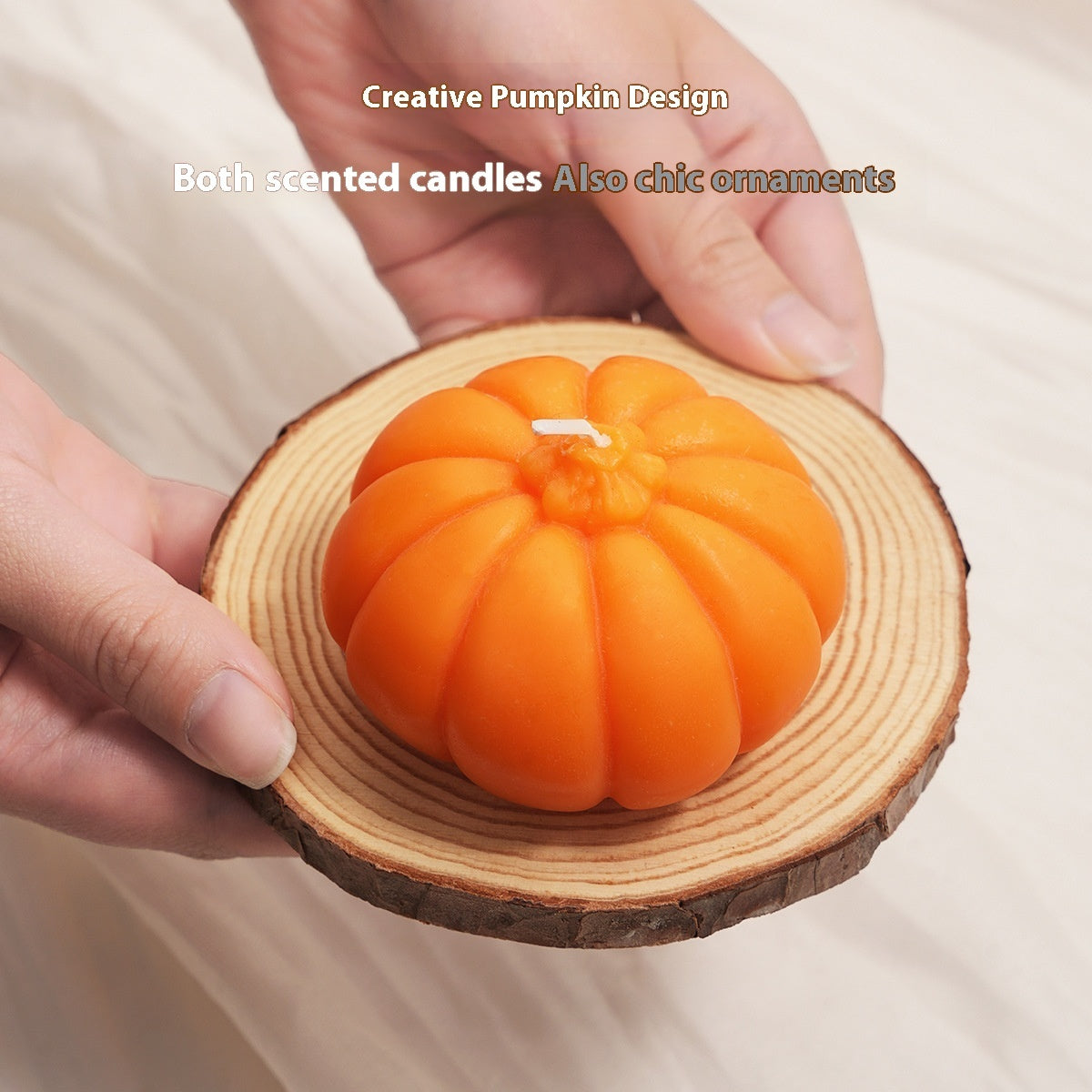 Halloween Pumpkin Aromatherapy Candles