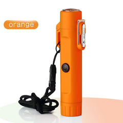 Outdoor Travel Compass Rechargeable Lighter Tube Waterproof Lighter