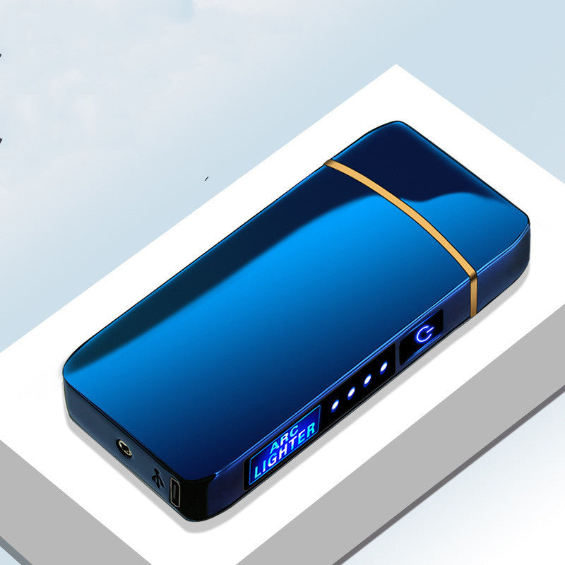 Windproof And Electric Dual  Lighter USB Rechargeable Plasma