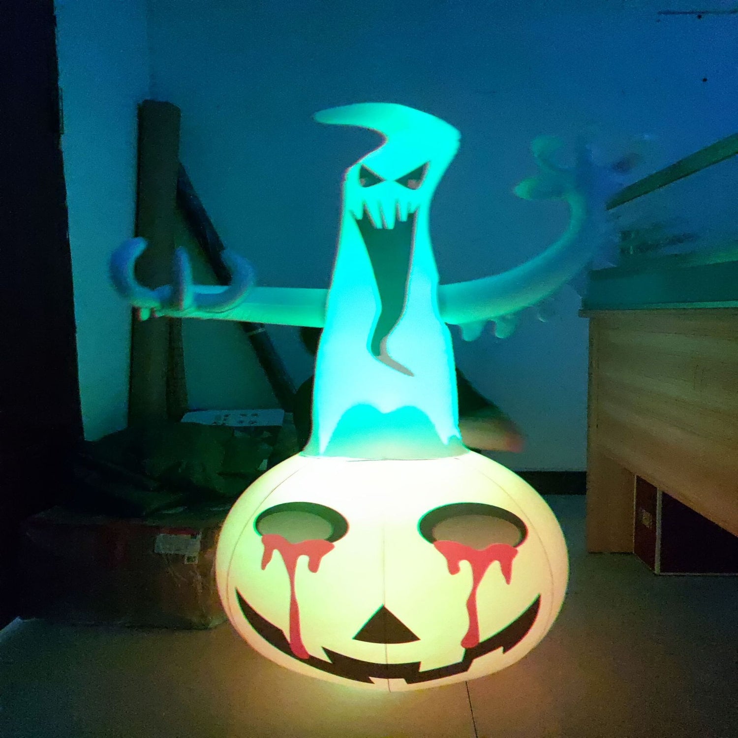 Halloween Inflatable Pumpkin Ghost Decorations