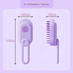 3-in-1 pet steam brush