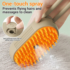 Pet steam brush 3 In 1 Electric Spray