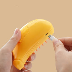 pet steam brush for cats and dogs