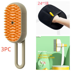 Pet steam brush 3 In 1 Electric Spray