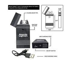USB Atomic lighter Rechargeable Electric Lighter
