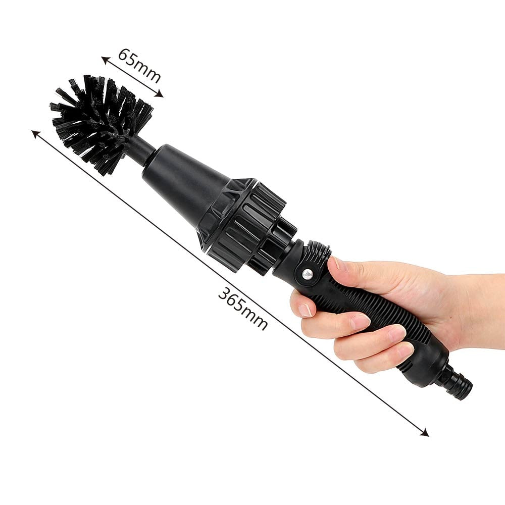 Water-driven Rotary Hand Held Cleaning Brush