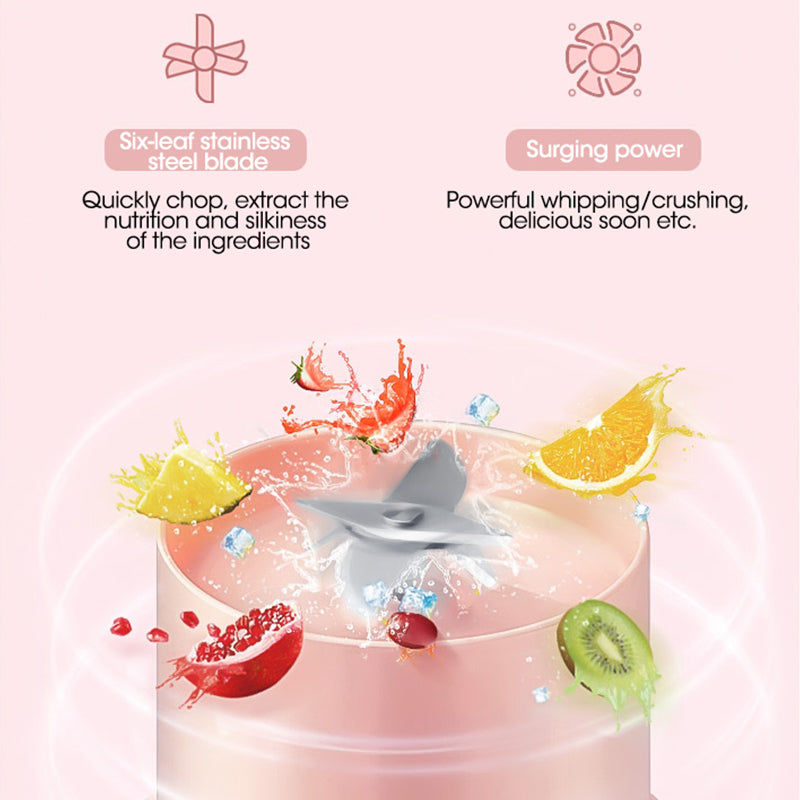 Multi-Function Portable Blender Electric Juicer Cup Sports Bottle