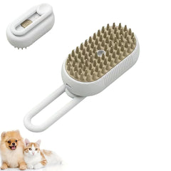 3-in-1 pet steam brush
