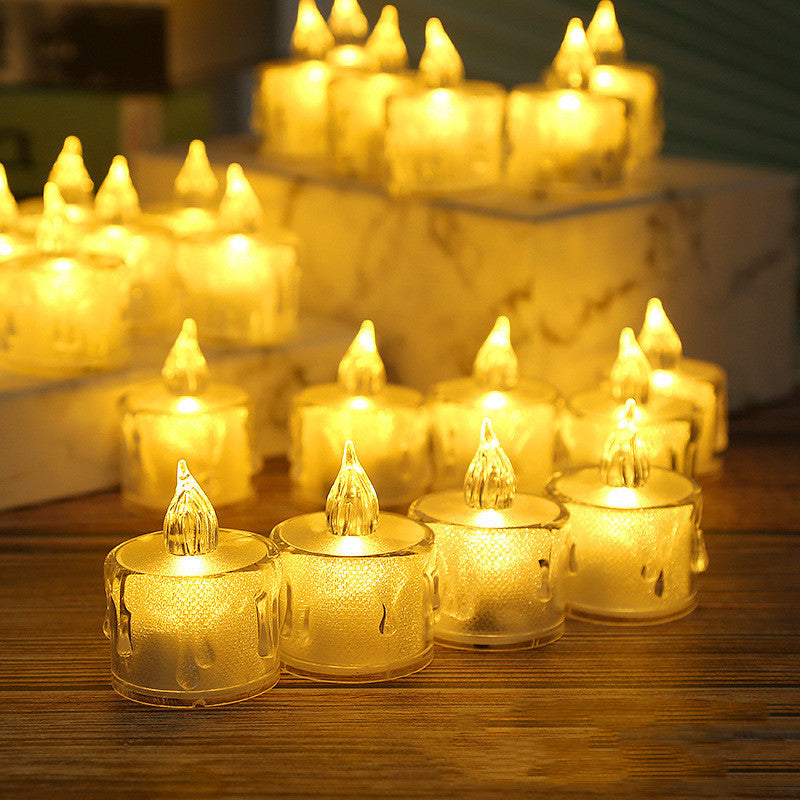 Led Lights Electronic Candle Lighted Tea Wax