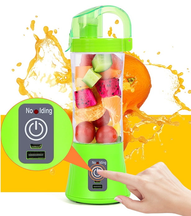 Portable Electric Fruit Juicer Handheld Smoothie Maker Blender USB 