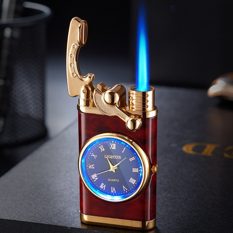 Lighter With Electric Watch Rocker Arm Automatic Ignition