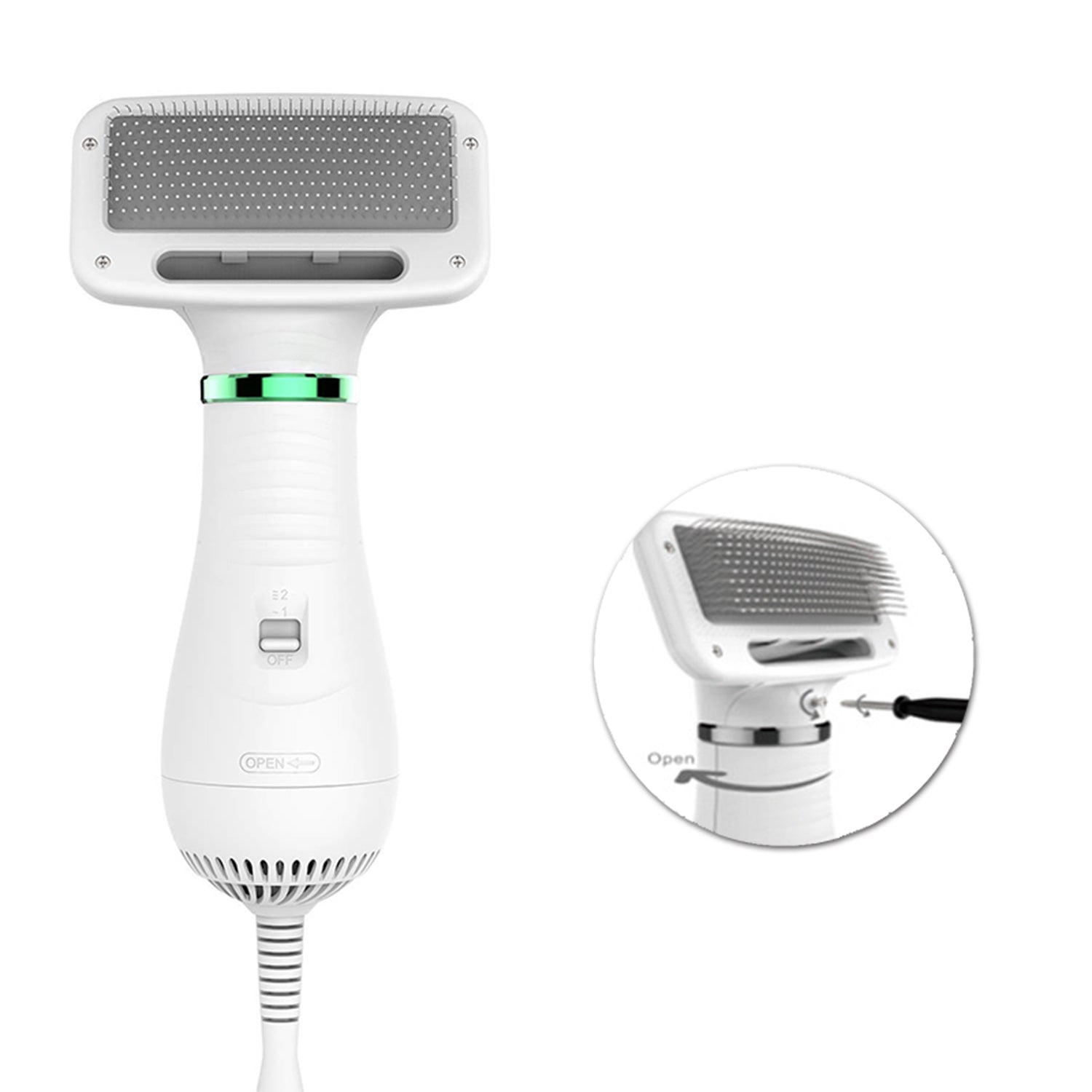 pet hair brush dryer