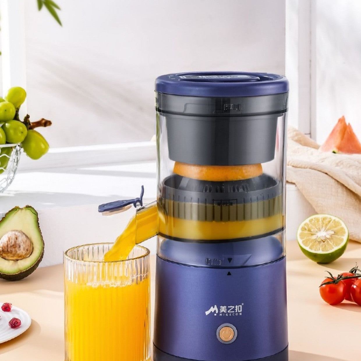 Portable USB Mini Electric Juicer Mixer Extractors Rechargeable 